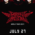 BabyMetal has announced they will be performing their first show in Los Angeles at The Fonda Theatre on July 27 as part of their World Tour. Tickets go on sale June 20th at 10am...